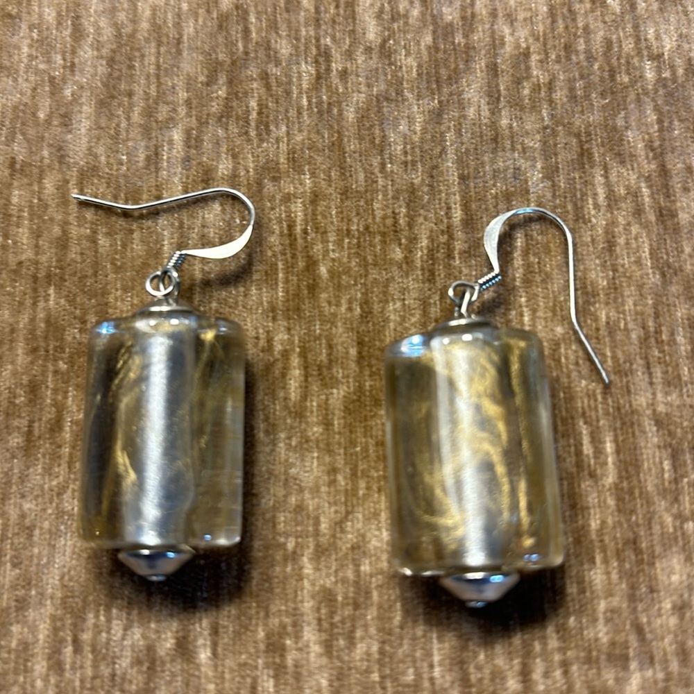Pono By Joan Goodman Resin Drop Earrings